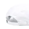 Lacoste solid-color baseball cap - White