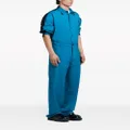 Marni cargo-pocket straight-leg trousers - Blue