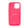 Bimba y Lola heart logo-embossed iPhone 13 Pro Max case - Pink