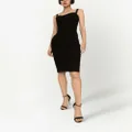 Dolce & Gabbana corset-style midi dress - Black