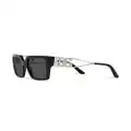 Dolce & Gabbana Eyewear crystal-embellished square-frame sunglasses - Black