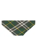 Burberry check-print elasticated-waistband briefs - Green
