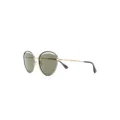 Jimmy Choo Eyewear Malya cat-eye sunglasses - Gold