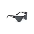 Marni oversized cat-eye frame sunglasses - Black