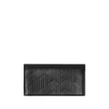 Burberry check-pattern leather cardholder - Black