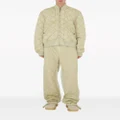 Burberry stand up-collar quilted bomber jacket - Neutrals