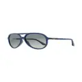 Longines pilot-frame sunglasses - Blue