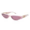 Linda Farrow Tomie cat-eye sunglasses - Pink