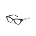 Valentino Eyewear V-Essential II cat-eye glasses - Black