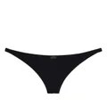 Dsquared2 logo-plaque bikini bottom - Black