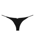 Dsquared2 crystal-embellishmed bikini bottom - Black