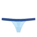 Dsquared2 logo-waistband thong - Blue