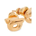 Ferragamo Gancini stud earrings - Gold