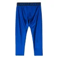 Just Cavalli logo-print leggins - Blue