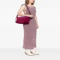 ISABEL MARANT Leyden suede shoulder bag - Purple