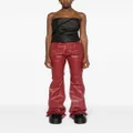 Rick Owens Lido Bolan bootcut trousers - Red