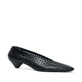 Proenza Schouler perforated leather pumps - Black