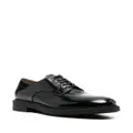 Gianvito Rossi polished-finish oxford shoes - Black