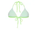 Dsquared2 Be Icon triangle bikini top - Green