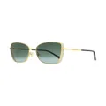 Jimmy Choo Eyewear Alexis Butterfly oversized-frame sunglasses - Grey