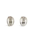 Dsquared2 logo-plaque clip-on earrings - Silver