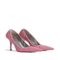 Dsquared2 100mm quilted leather pumps - Pink