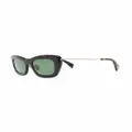 Lanvin cat eye-frame tortoiseshell sunglasses - Brown