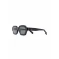 Retrosuperfuture tinted geometric-frame sunglasses - Black