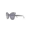 Jimmy Choo Eyewear cat-eye tinted sunglasses - Grey