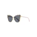 Jimmy Choo Eyewear Kyla 25th Anniversary sunglasses - Gold