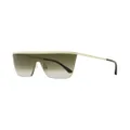 Jimmy Choo Eyewear Leah Mask oversize-frame sunglasses - Brown