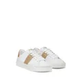 Versace Greca embossed-detail sneakers - White