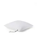 Brunello Cucinelli ribbed-knit square-shape cushion - White