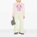 Kenzo Elephant-logo cotton sweatshirt - Pink