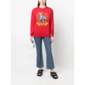 Moschino Bugs Bunny intarsia-knit jumper - Red