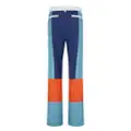 Dsquared2 logo-print colour-block trousers - Blue