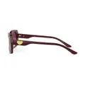 Dolce & Gabbana Eyewear DG Devotion butterfly-frame sunglasses - Red