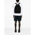 Moncler Pierrick rubberised-logo backpack - Black