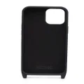 Moschino logo-print iPhone 12 Max case - Black