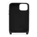 Moschino logo-print iPhone 12/12 Pro case - Black