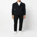 Emporio Armani slim-fit trousers - Black