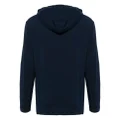 Hanro drawstring hooded T-shirt - Blue