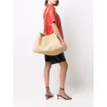 Nanushka woven-design shoulder bag - Neutrals