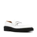 Marni piercing-detail slip-on loafers - White
