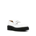 Marni piercing-detail slip-on loafers - White