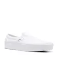 Vans classic slip-on platform sneakers - White