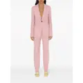 Burberry single-breasted wool blazer - Pink
