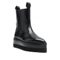 Toga Pulla stud-embellished platform boots - Black