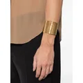 Balmain logo-engraved cuff bracelet - Gold