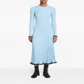 Proenza Schouler pleated high-waist midi skirt - Blue